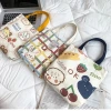This cartoon and cute ins-style portable and artistic handbag is a must-have for shopping and strolling Specification image